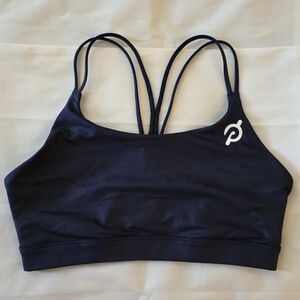 EUC Peloton Women's Cadent Strappy Elevate Sports Bra Size Large